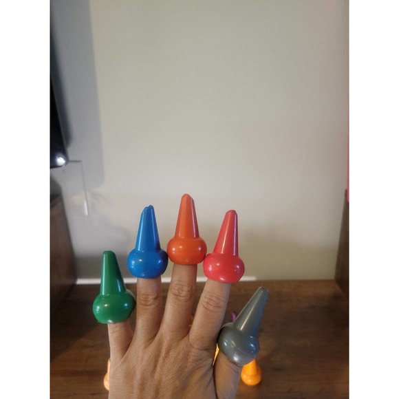 Finger CRAYON Stacking For Toddler. Used But Good Condition. - Picture 2 of 7